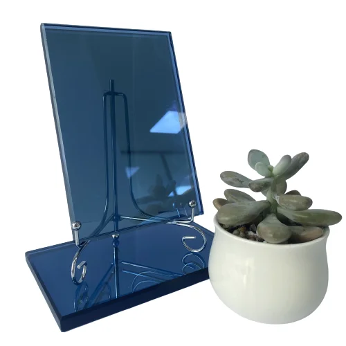 Reasonable Lake Blue Heat 914*1220mm Tinted Float Attractive Bronze Reflective Glass