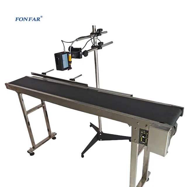 China suppliers Date Code Online Printing Conveyor Belt Machine for Inkjet Printer