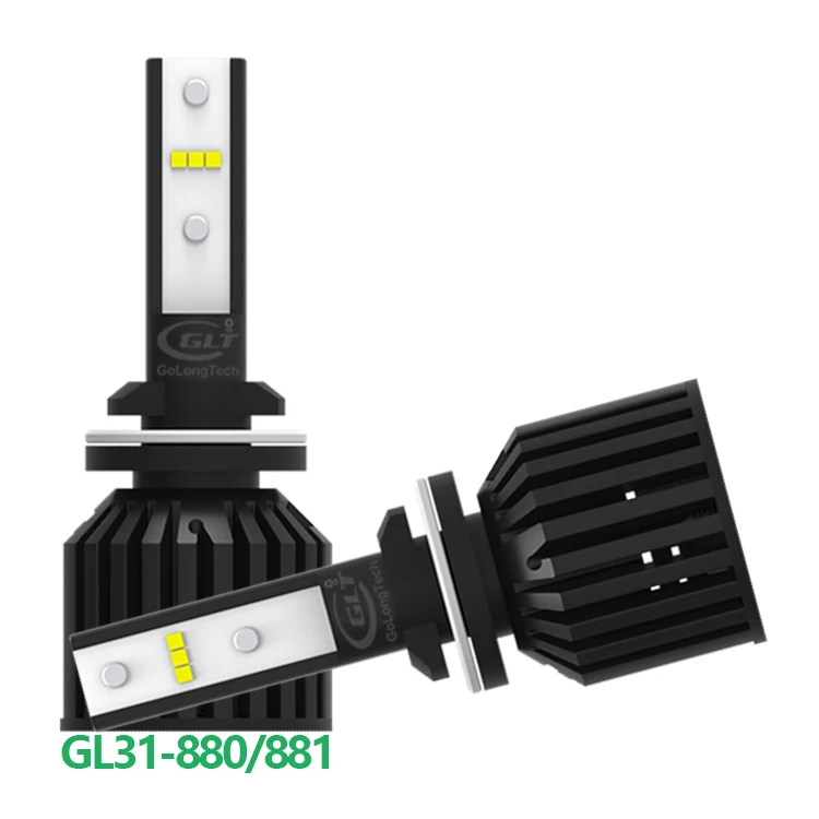  Светодиодные фары высокой яркости для автомобилей GL31 880/881 standard H3 H7 9004 9006 5202 легко подходят C323
