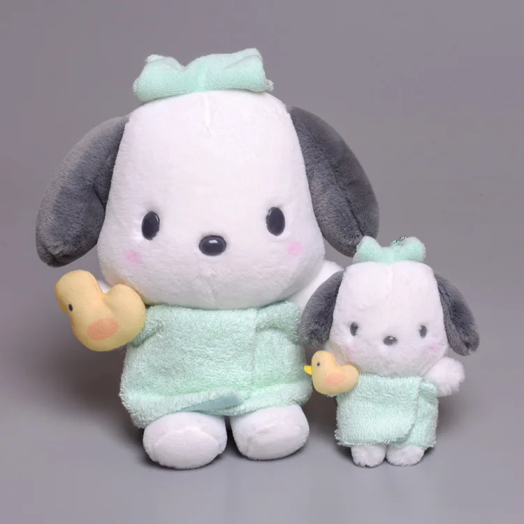 Симпатичная плюшевая игрушка Sanrio Мелодия Hello Kitty кукла Kuromi брелок Мягкая сумка подарок для девочек и