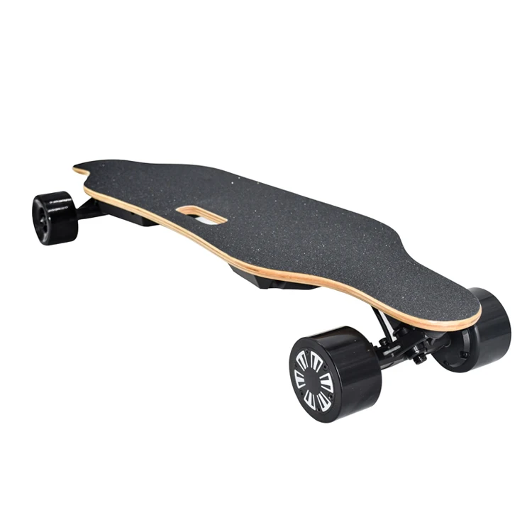 US Local Stock High Speed Electric Skateboard Longboard with Belt Drive Dual Motors  600W 36V 9 PLY Canadian Maple