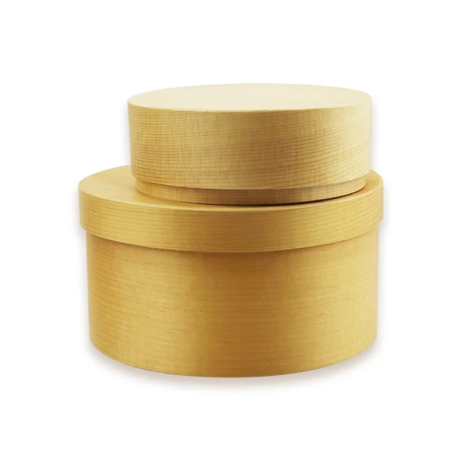 wooden boxes with lids