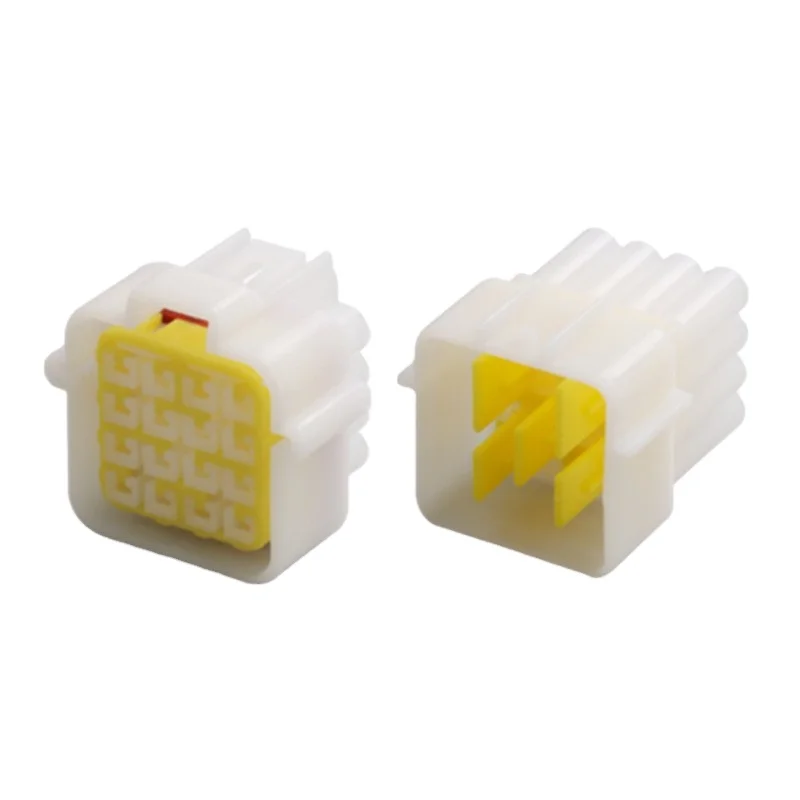 16 Pin waterproof RFW 090 automotive connector FW-C-16F-B FW-C-16M-B male female white electrical terminals auto waterproof conn