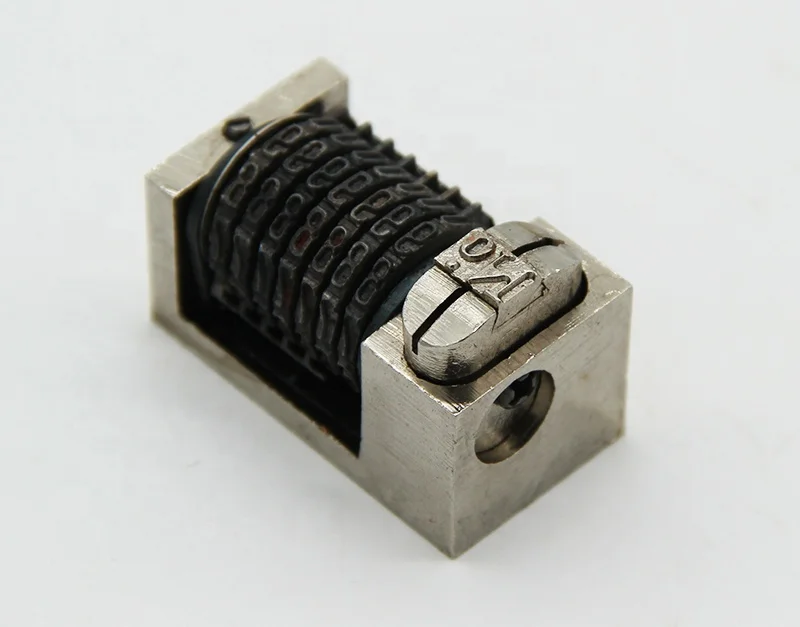 2021 hot sale printing number letterpress numbering head plunger type numbering machine 6digit 7digit