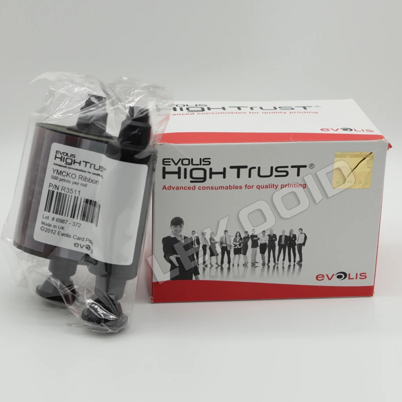 Полноцветная Лента Evolis R3511 YMCKO для квантовых принтеров