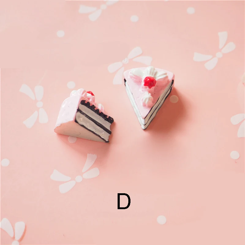 Бесплатная доставка Очаровательное украшение в виде шоколадного радужного торта аксессуары для поделок из смолы «сделай сам» подвески кабошоны украшения