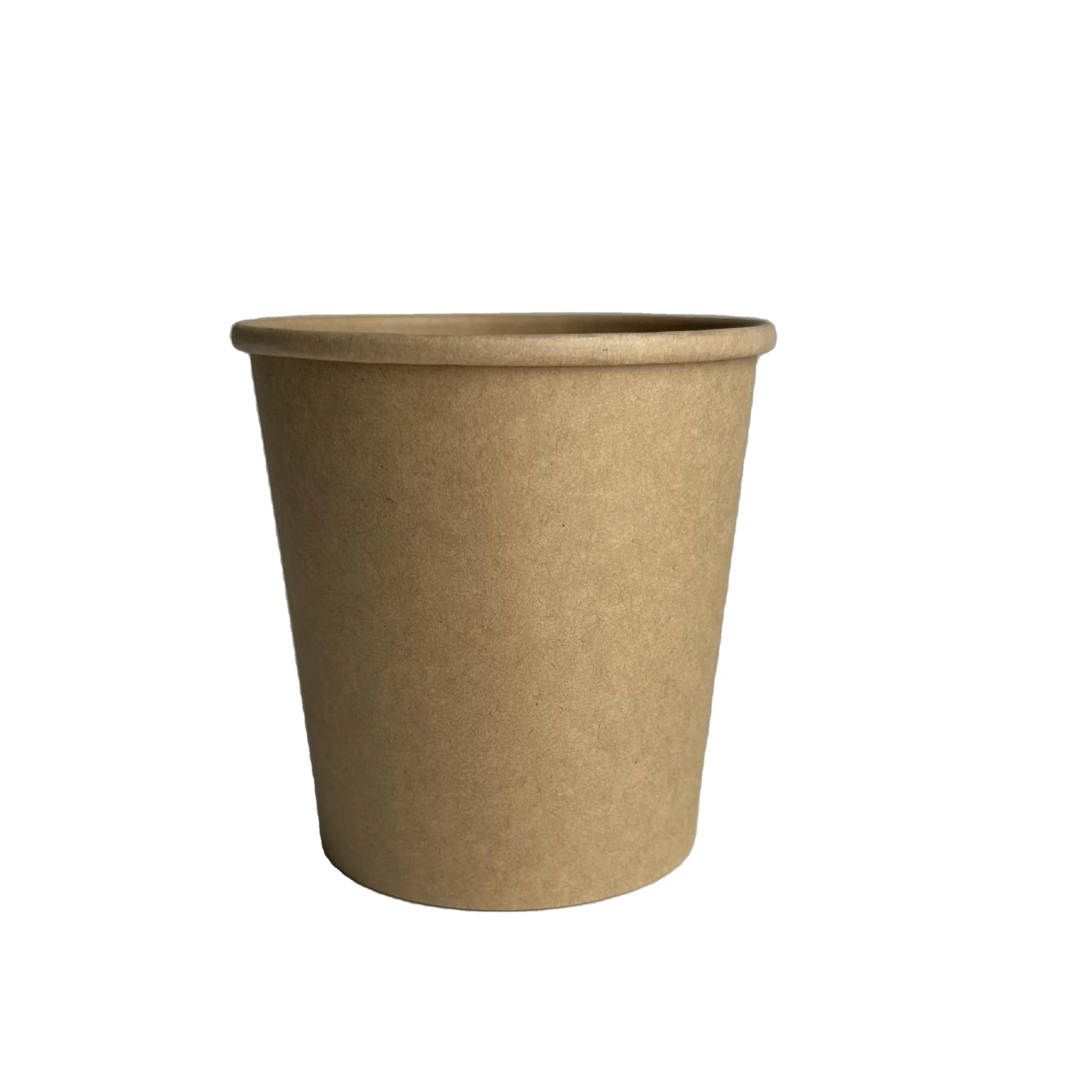 16 oz Kraft Soup Bowl 320+30PE Sun Paper Cup Durable Paper Cups for Soups and Beverages