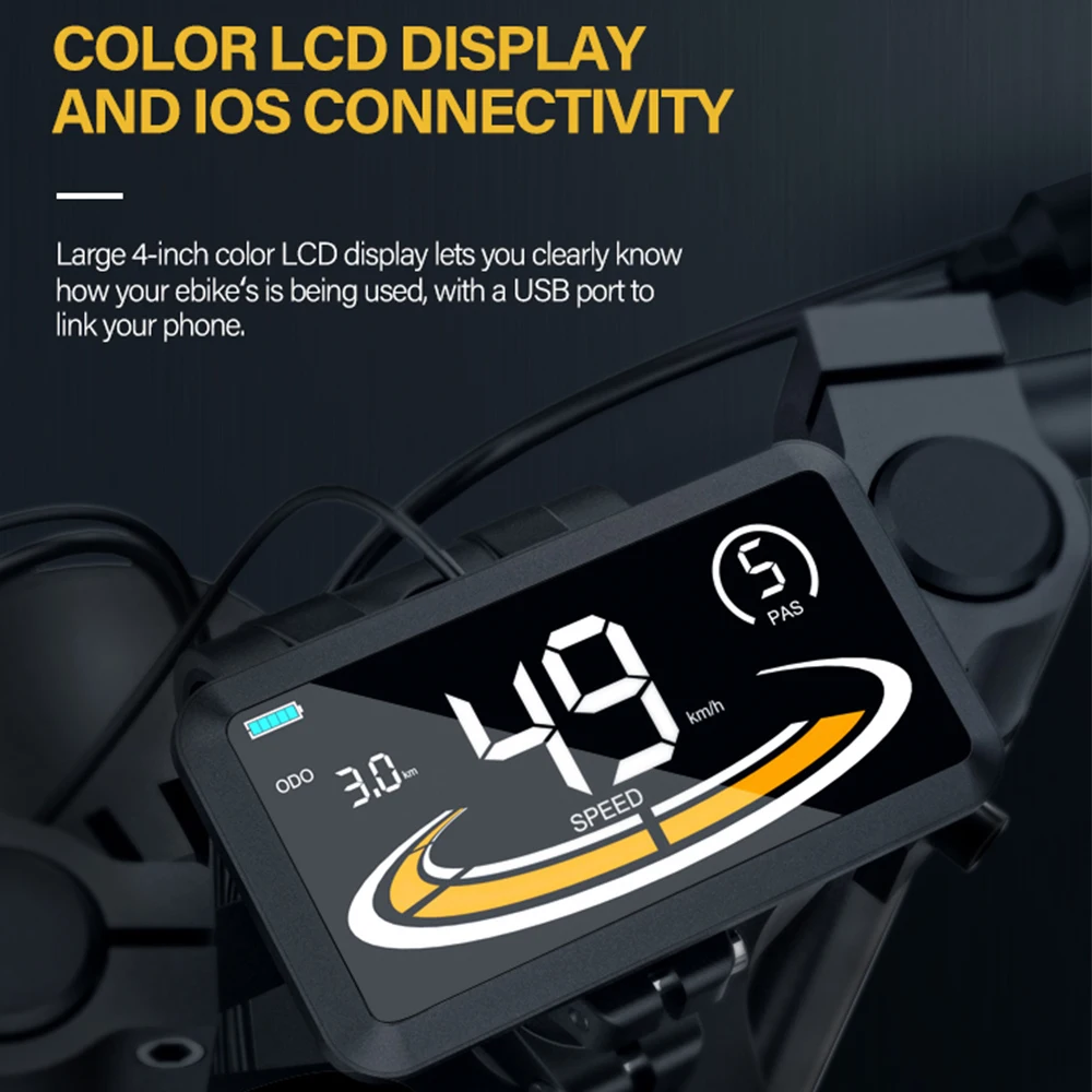 China Factory 48v Fat Wheel 1500w Hub Motor Front Fork Rim 20x4 Electric Mountain Bike