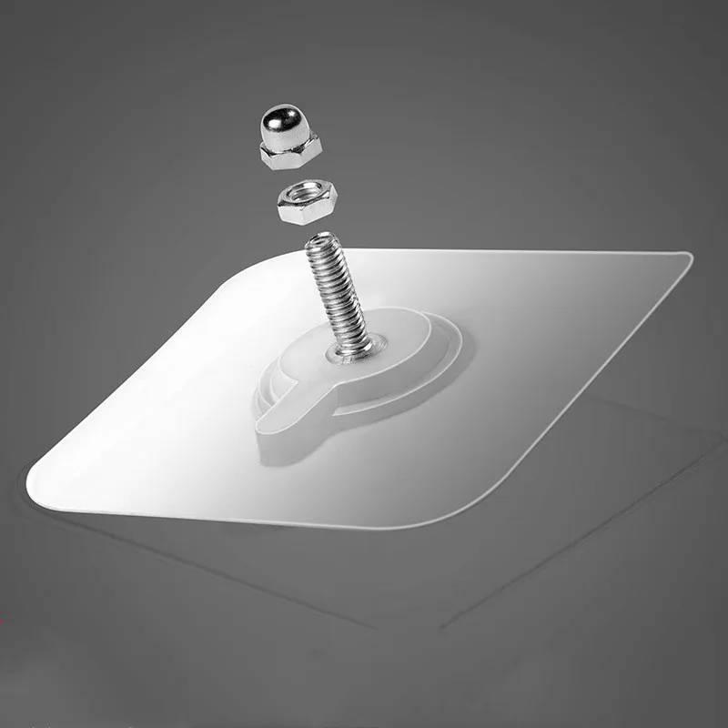 Hot Sell Waterproof Strong Nail Free Wall Mounted Adhesive Hook Screw Hanger Hook