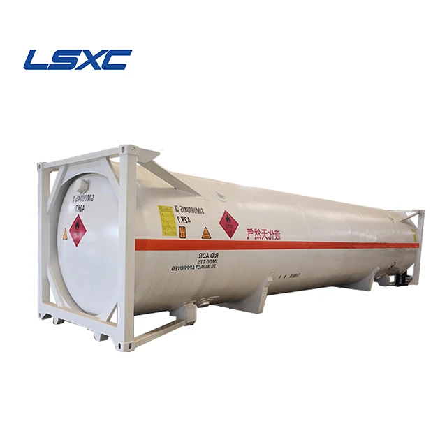 Доступный криогенный контейнер-бак LOX/LIN/СПГ 40 футов T75 стандарта ISO