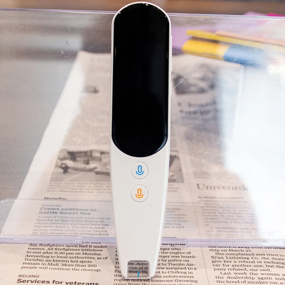  Scan Talker Smart Text Scanning & Real-Time Voice Translator Translation Pen in 112 language French Spanish German Korean