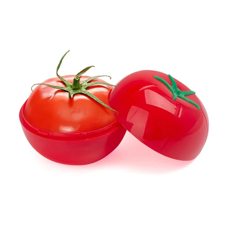 Кухонный пластиковый контейнер для хранения пищевых продуктов красных помидоров фруктов овощей свежих