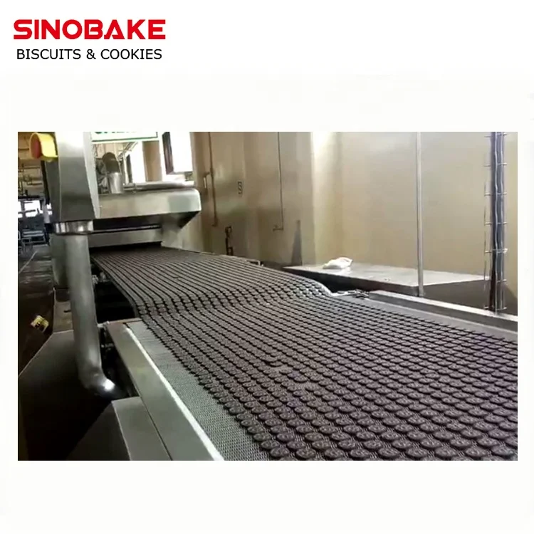 SINOBAKE Automatic Small Capacity Soft Oreo Biscuit Moulding Machine