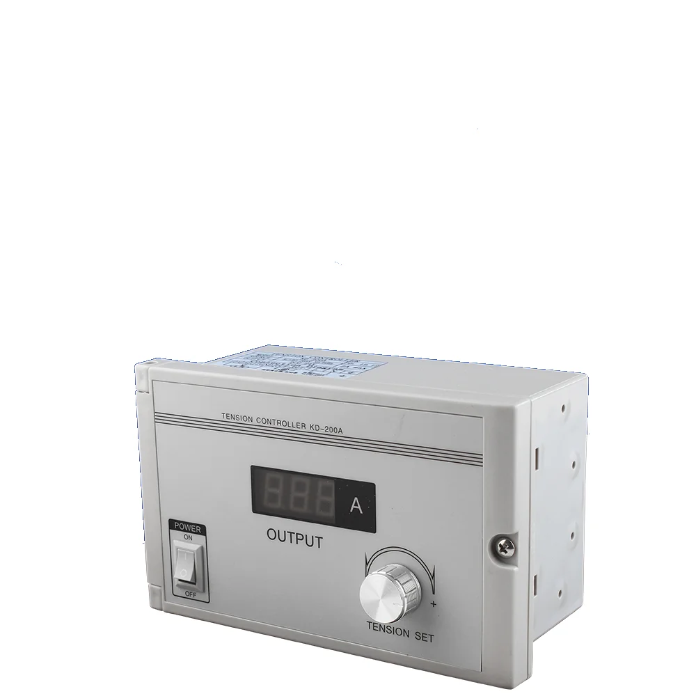 Tension Controller Magnetic Powder Brake Clutch Controller 2A-4A Manual Tension Controller KD-200A