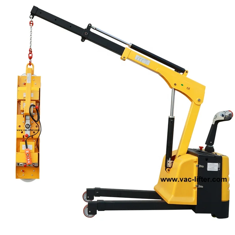 Suspended type Line Type Glass Installation Suction Cup Glass Vacuum Lifter with power-cut but pressure-keeping device