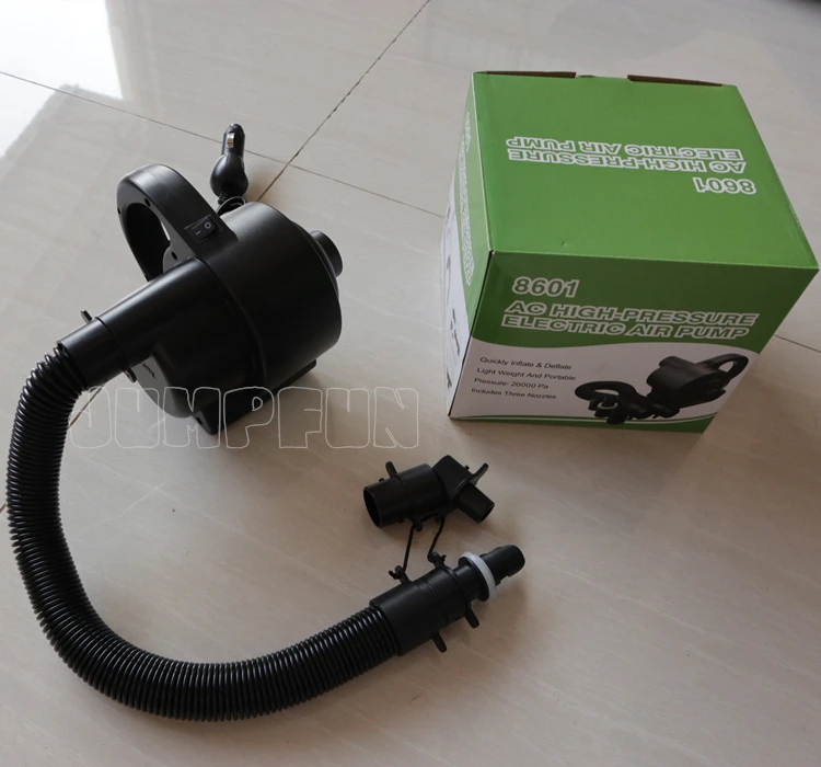 HOT New 12V air pump for all inflate games portable air blower