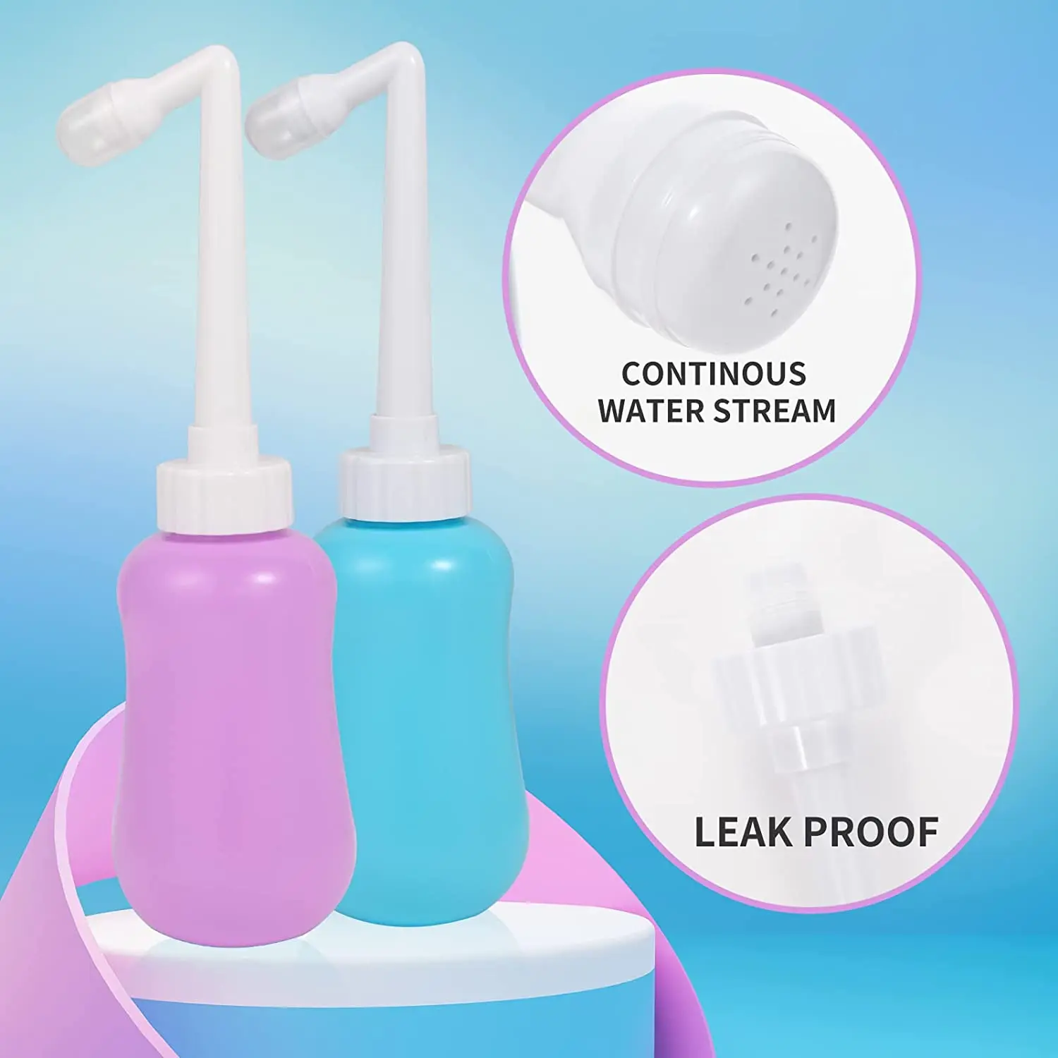 Portable Travel Bidet Peri bottle bidet sprayer handheld portable retractable Postpartum Peri Bottle