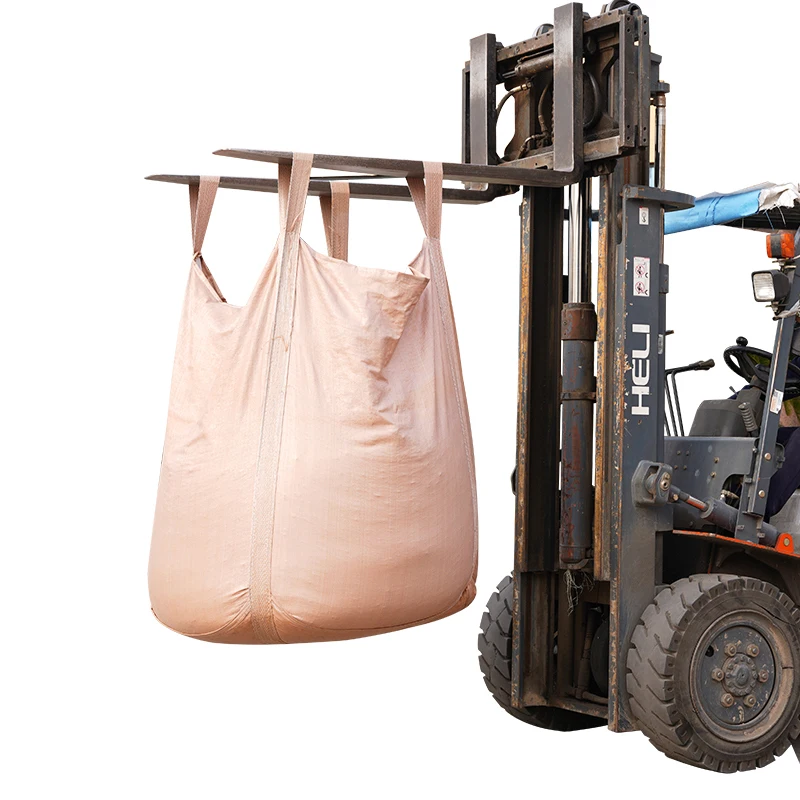 Ventilated Bulk Bags China Best Price 1000Kg Super Big Jumbo Bag For 1 Ton Garbage Garden Waste Building Material Sand Sack