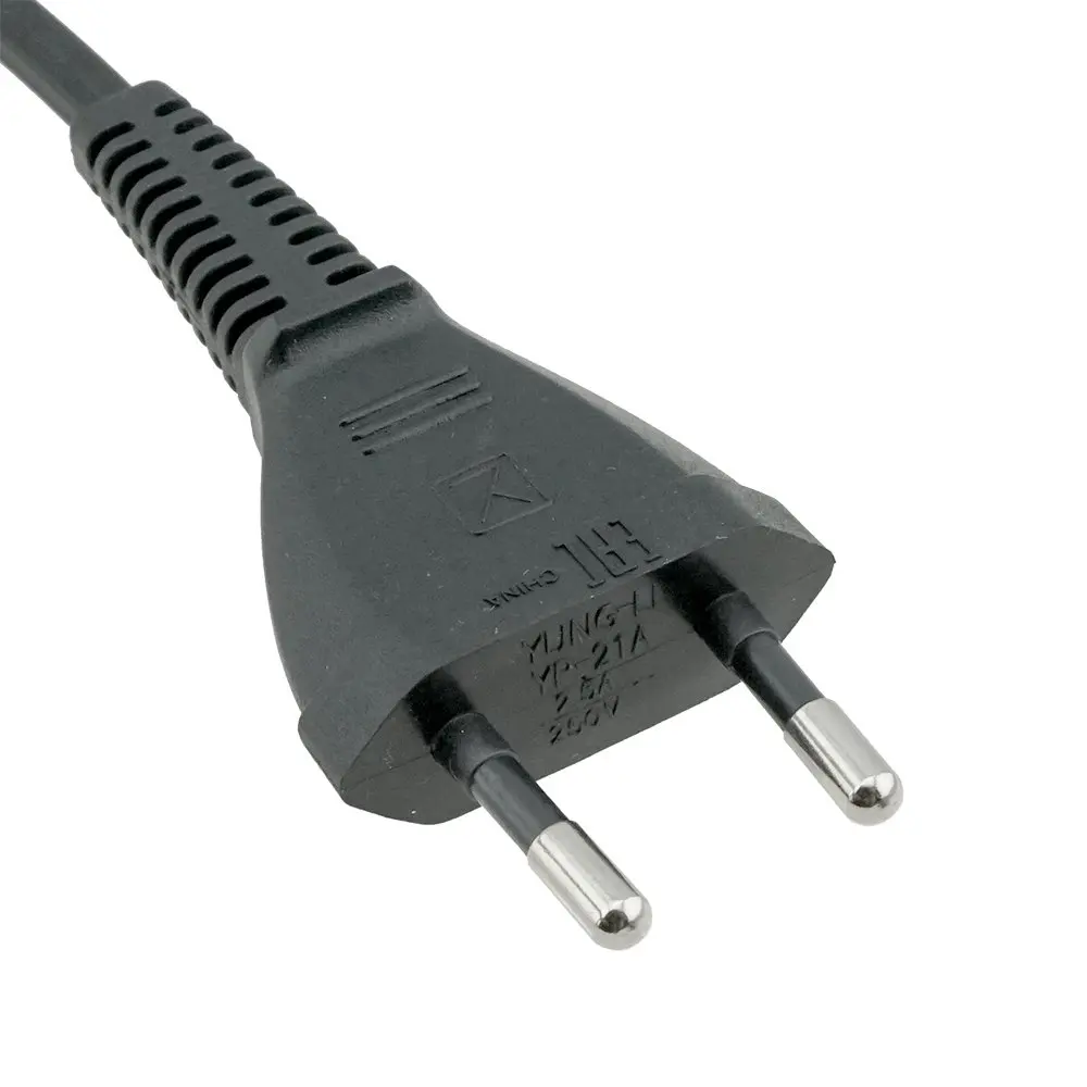 Стандартный CEE7/16 розетка для подключения к C7 250V европейский шнур питания ЕС 2 Pin Ac фута компьютерный