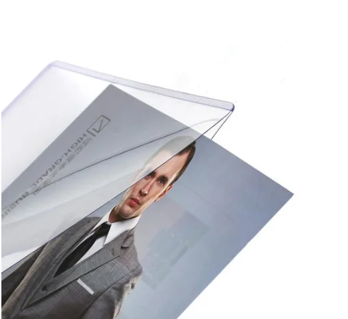 Clear pvc card holder