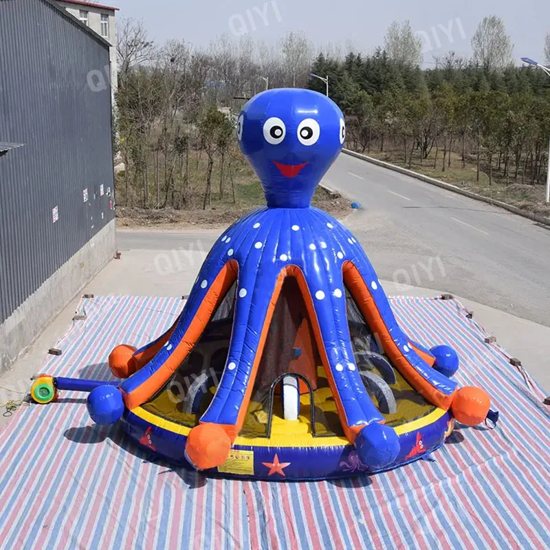 Inflatable castle bouncer blow up bouncy jump Inflatable Jumping Commercial Octopus Bounce House