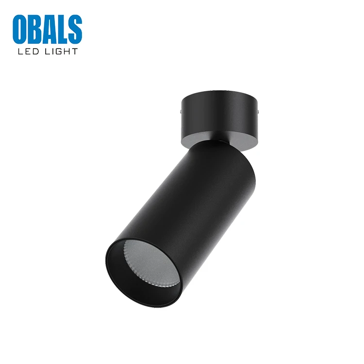 OBALS Interior design aluminum living room hotel COB IP20 9W 18W 30W ceiling LED spot lamp