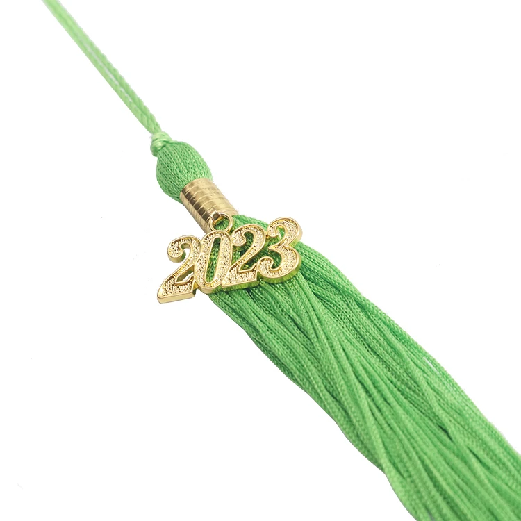 Mondon Cheap Wholesale 2023 Graduation Tassel Polyester Long Colorful Silk Cord Tassel