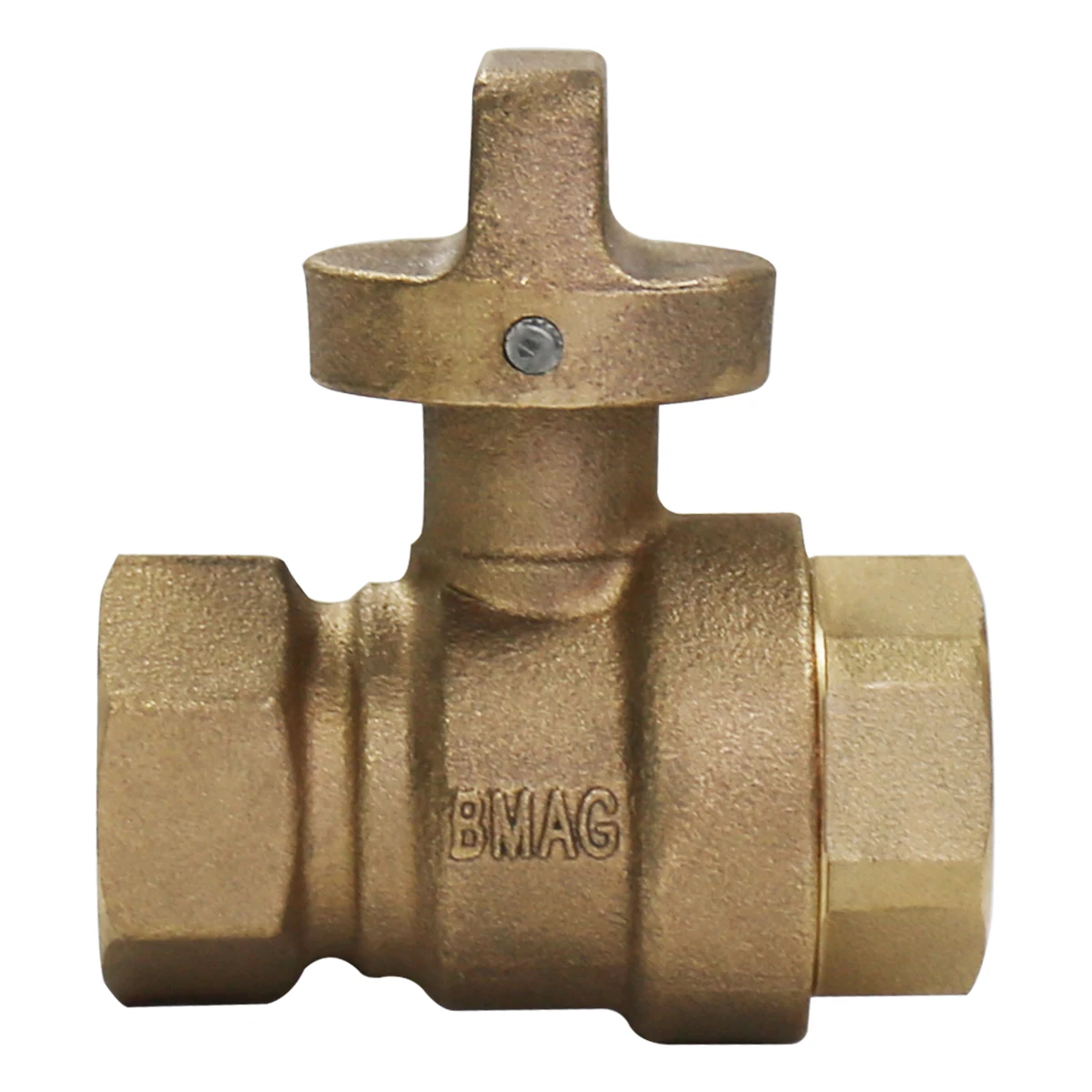 3/4' BRONZE FIP BALL CURB VALVE FOR STOP AND WASTE