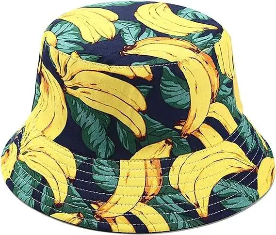 Hot Sale Custom Full Printed Fisherman Cap Gorras Outdoor Casual Personalized Floral Bucket Hat