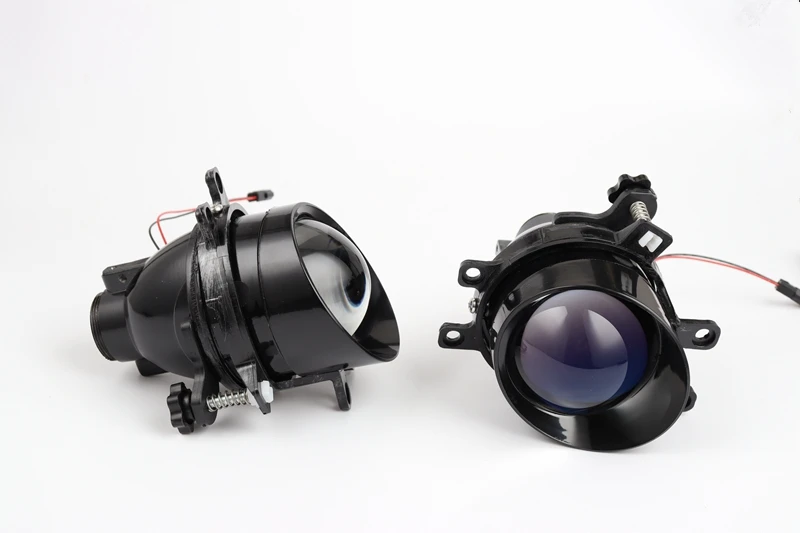 CQL KVISUAUTO синие линзы Hid противотуманная фара 3 0 дюйма с ксеноновой лампой D2H H11 для