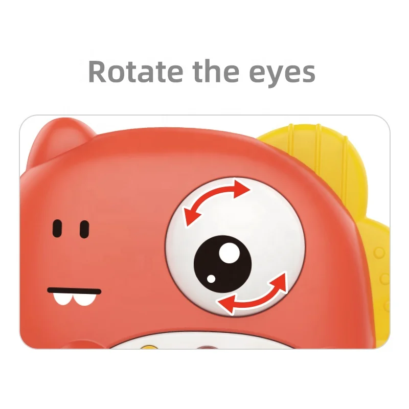 2025 New Fashion Dinosaur Electronic Music Keyboard with Light and Music, not including 3 Button Tablets