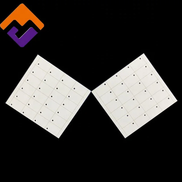 Factory Price Industrial 96% AI2O3 Metalized Alumina Oxide Ceramic Plate Substrate
