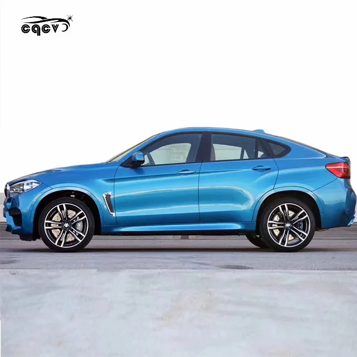 X6M стиль кузова для BMW X6 f16 передний бампер задний и боковые юбки x6 facelift пластиковый материал