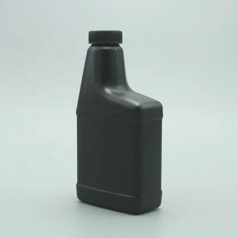 8oz 250ml Fuel Additive Bottle HDPE Black Fuel Stabilizer Storage For Gasoline Lpg And Diesel Fuel With Screw Cap