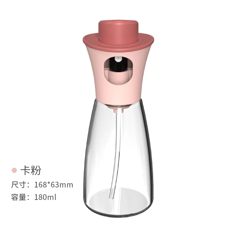 180ml clear oil bottles sprayer olive oil spray bottle
