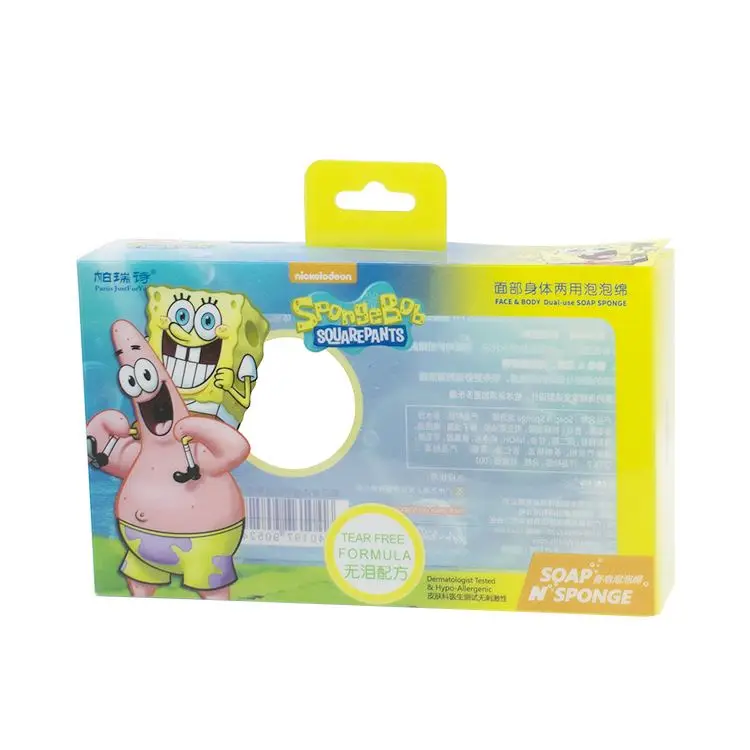 Fashion transparent PVC gift candy and pastry environmentally friendly non-polluting packaging box