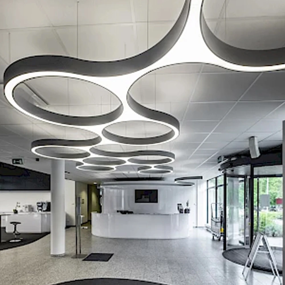 Modern Pendant Office Lighting Custom Made Aquarius Series Free Combination Star Cluster LED Pendant Light