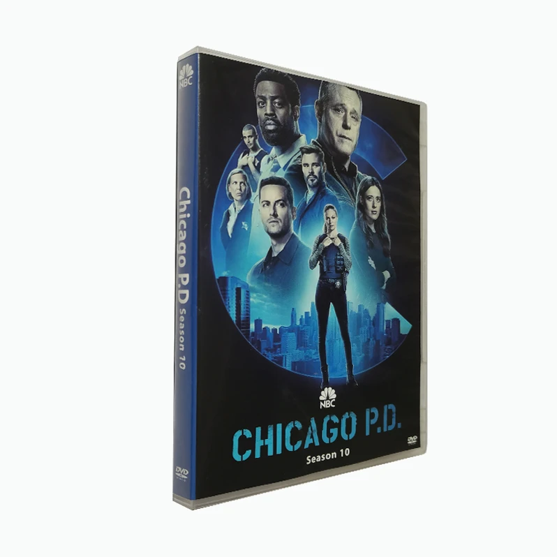 Чикаго П. Д. 10 сезон новейшие DVD-фильмы 5 дисков оптовая продажа с фабрики сериалы мультяшный CD-синий луч бесплатная доставка