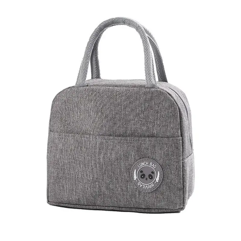 Factory wholesale waterproof insulation bag meal preparation insulation cold bag office children adults zipper lunch box bag