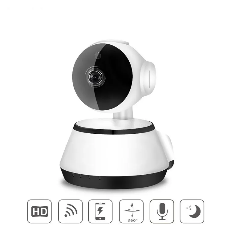  Ночное видение HD динамик cctv камера обнаружения монитор