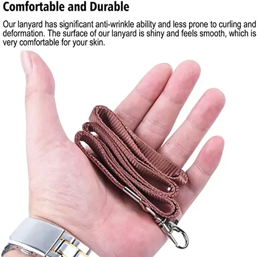 
2020 Multi color Keychain Holder Safety Polyester Neck Straps Lanyard for phone,key and ID 