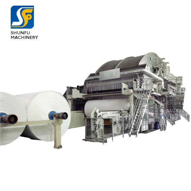 toilet paper straw packing printing machine prices recycled tissue paper making machine production line