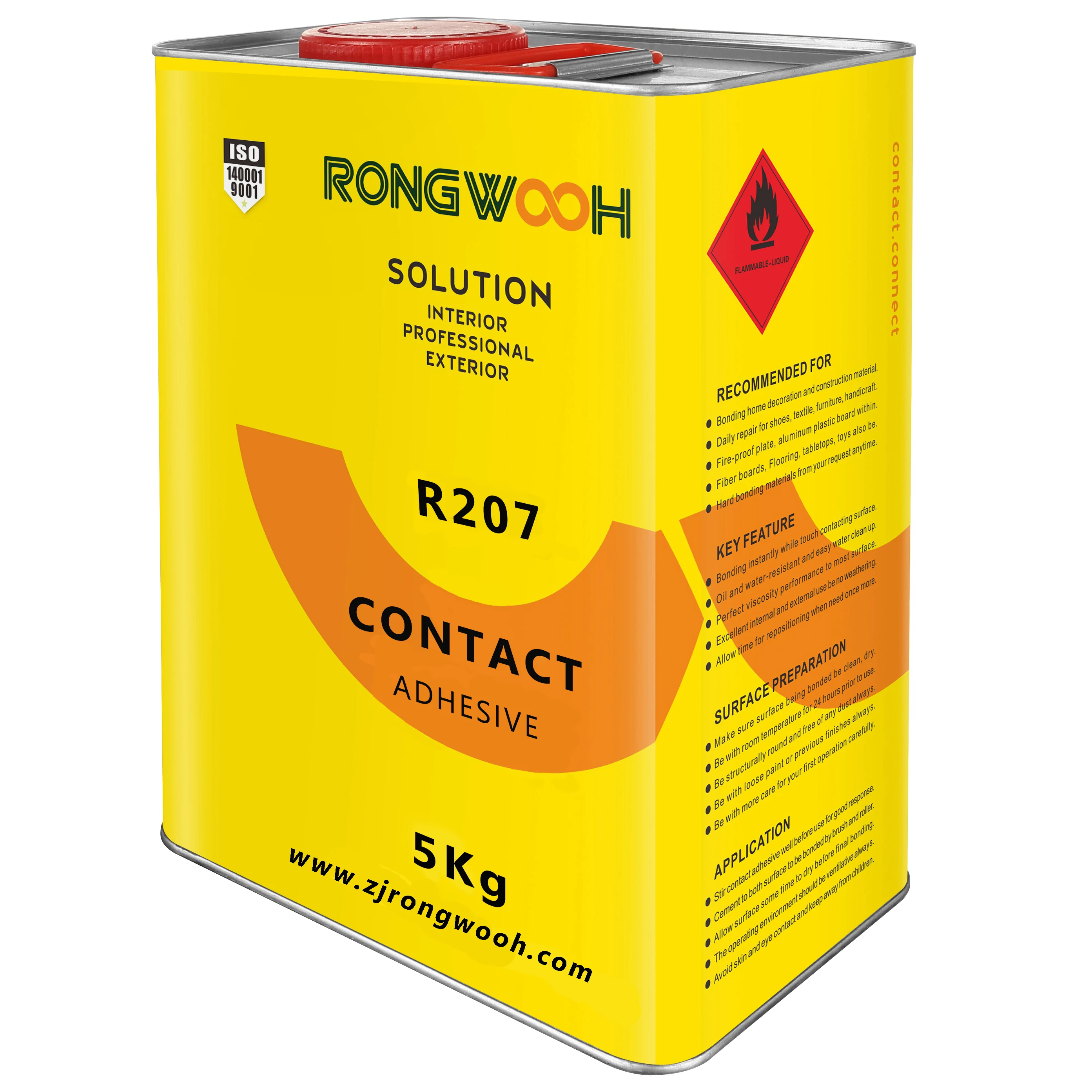 Bonding Adhesives Chloroprene Rubber Adhesive Neoprene glue 3L 4L 5L 15L