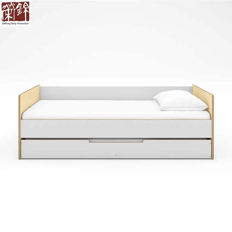 Wooden kids bed product birch plywood kids furniture children trundle bunk beds