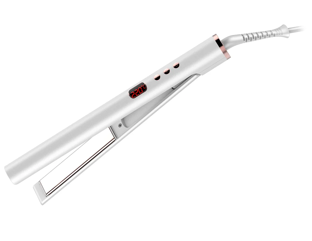 2020 New Design 2 in 1 Straight Curly Fashion Flat Iron Hair Straightener