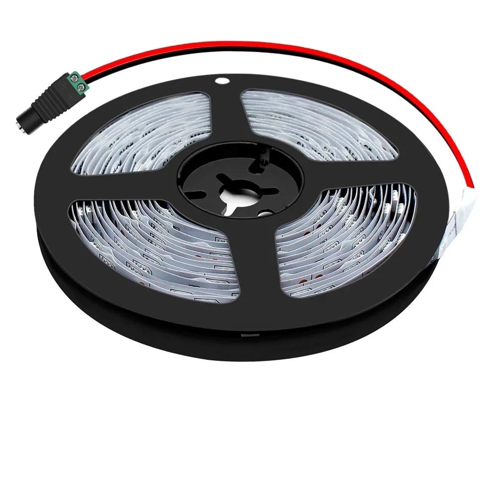 
16.4feet (5meter) 12V DC UV LED Strip in 30Watt SMD5050-150 30LED/M UV curing 365nm LED Strip Non-waterproof 