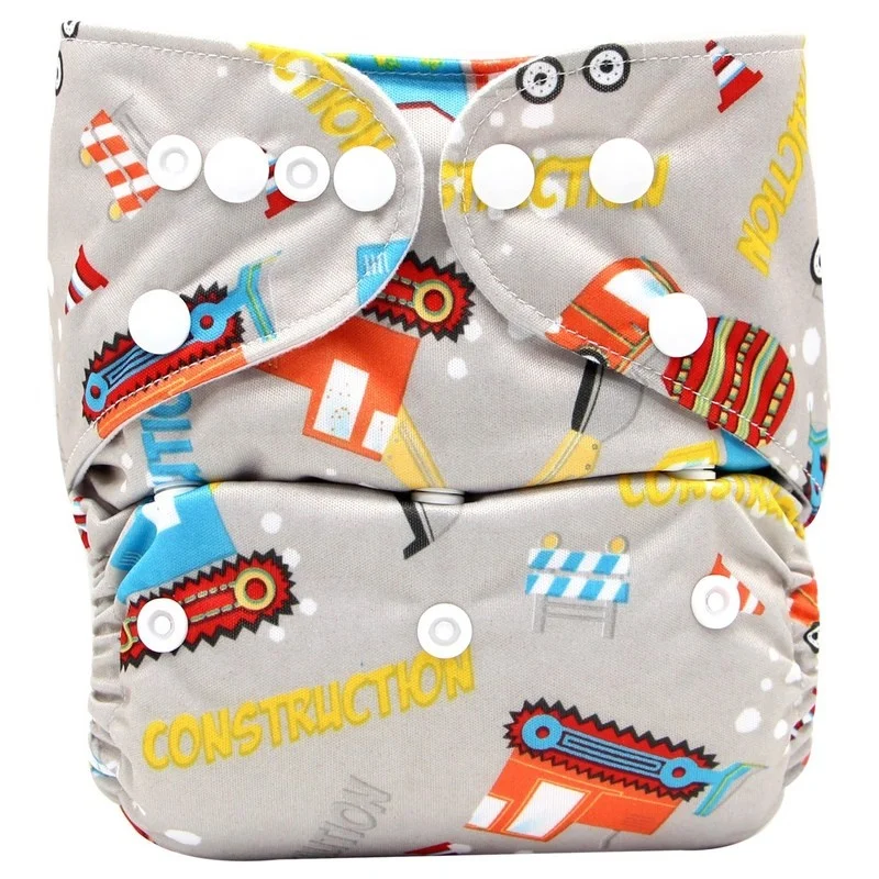 Customized Printing Reusable Baby Cloth Diaper Washable Modern Cloth baby Nappies