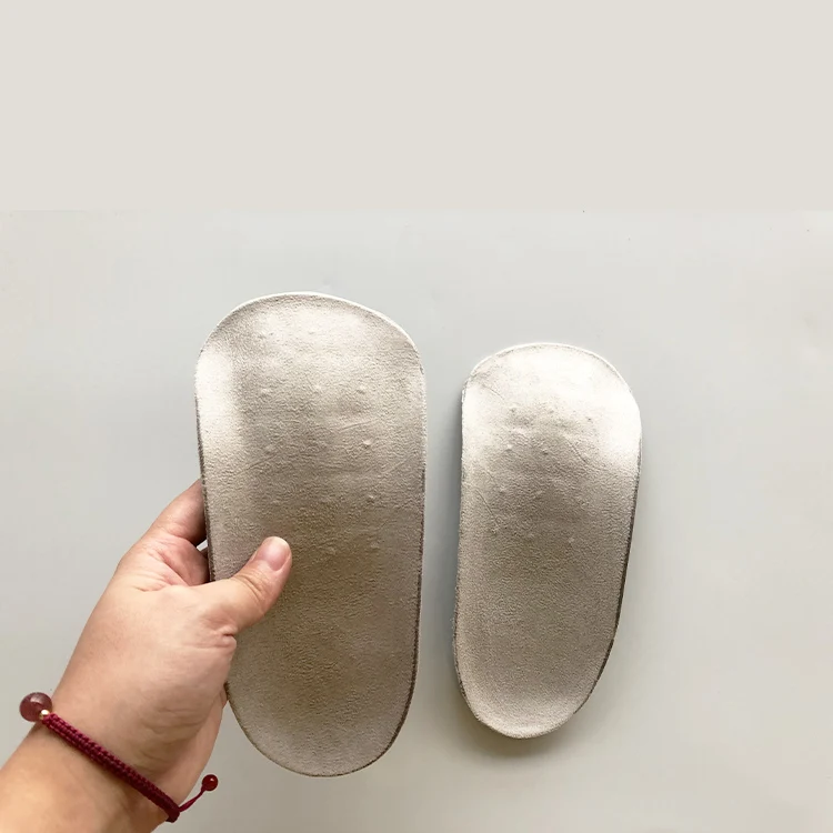  Plastic 3/4 arch support orthotic insoles detox foot pad cushion insole massaging