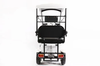 650W Chinese 2 seats 4 wheeled electric sightseeing car/family use quadricycle Passenger And Cargo Adult
