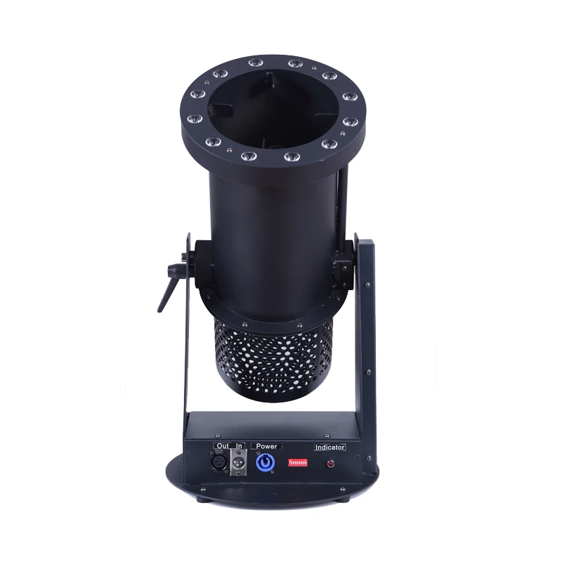 
stage dj disco equipment single shot confetti machine dmx for wedding led confetti blower for club confetti launcher 